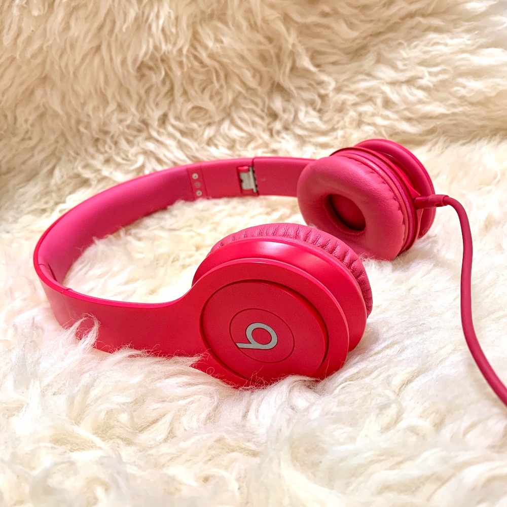 Beats by Dr. Dre Hot Pink Headphones